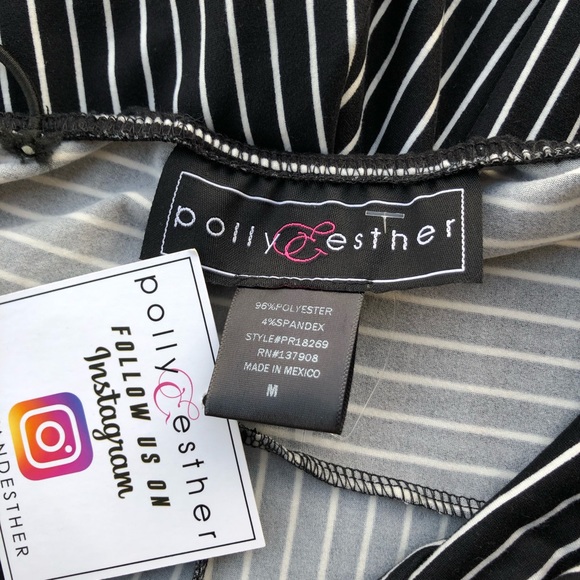 Polly&Esther wide leg cropped jumpsuit - Picture 8 of 8